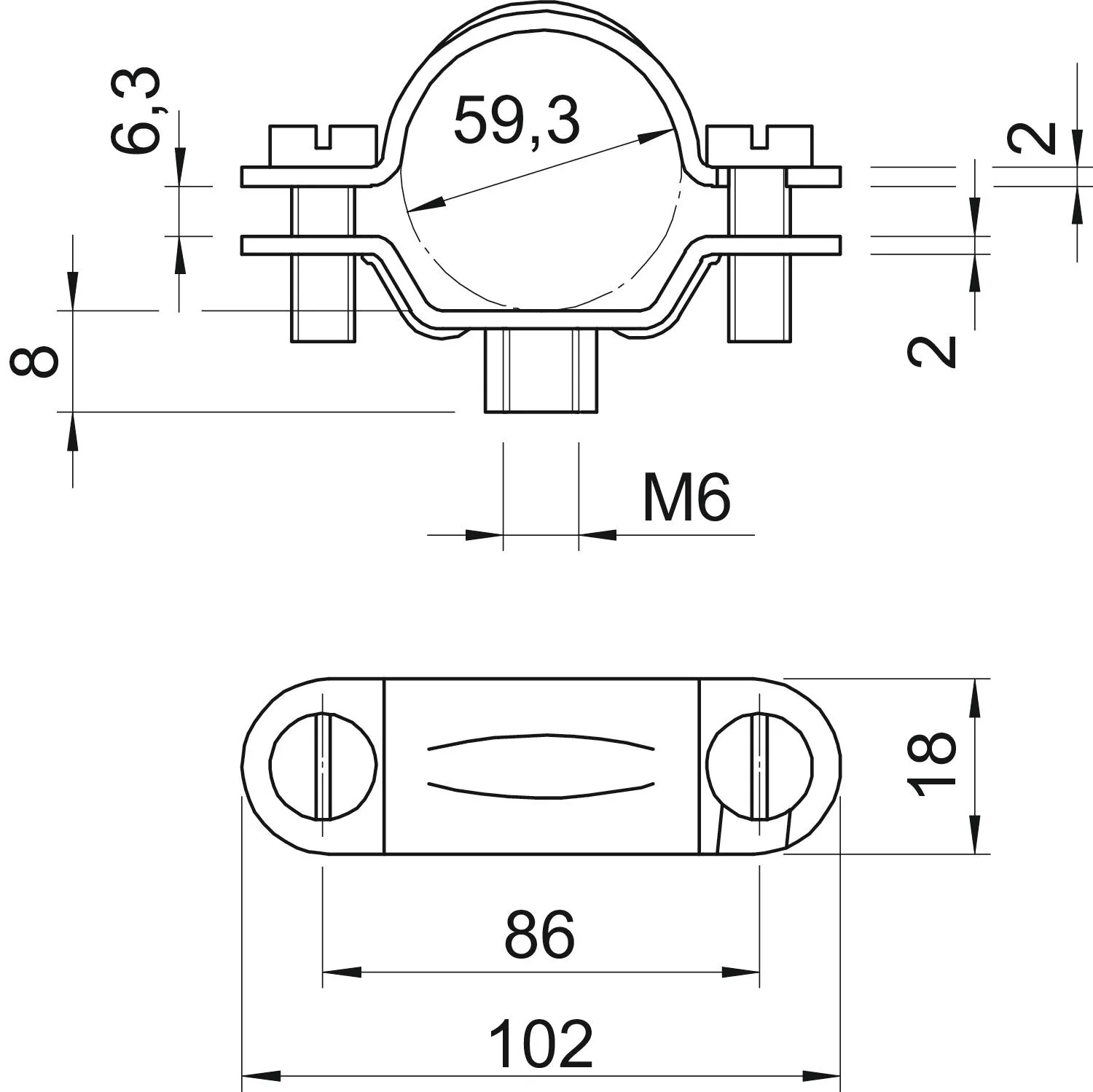 OBO Bettermann 2900 M6 54-60 G Pic_1