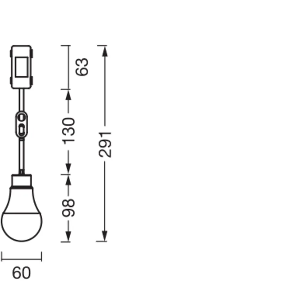 Ledvance Renovation Lamp A75 Term. Block10W 840 Single Pack Pic_2