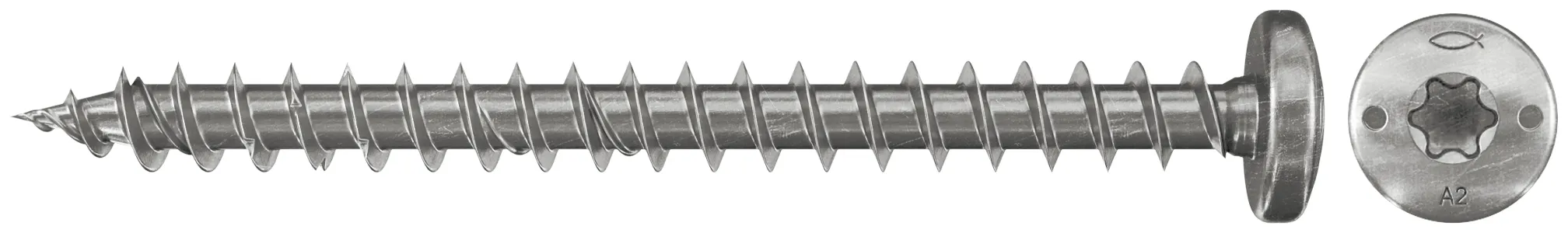 Fischer fischer FPF-PT 6,0X50 A2F 50 SCHRAUBE Pic_2