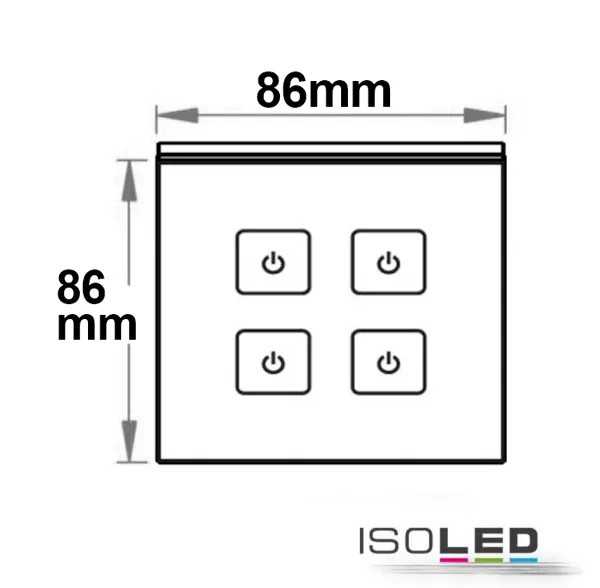 ISOLED Sys-One single color 4 Zonen Pic_1