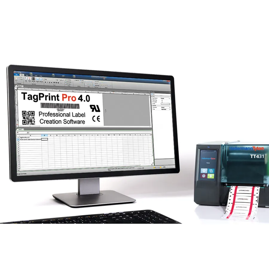 Hellermanntyton TagPrintPro4.0-EMEA-PL-WH Pic_1