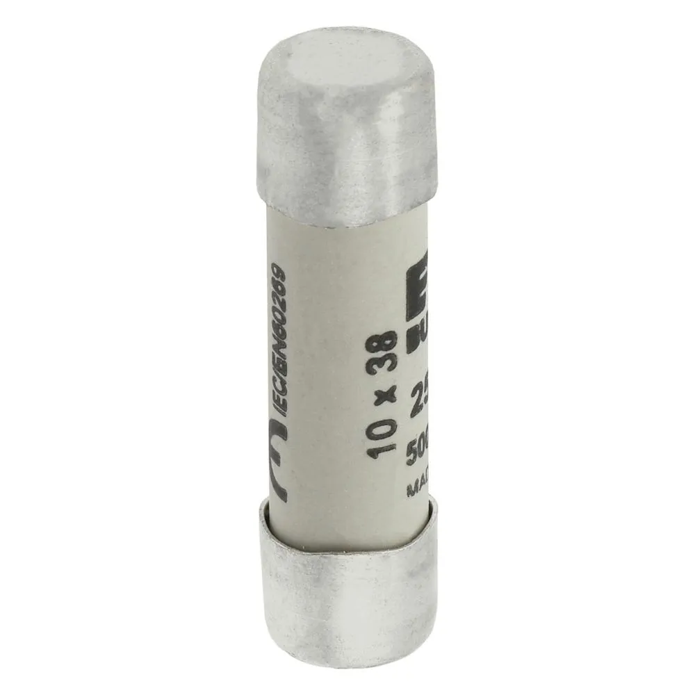 Eaton Electric CYLINDRICAL FUSE 10 x 38 25A GG 500V AC Pic_4