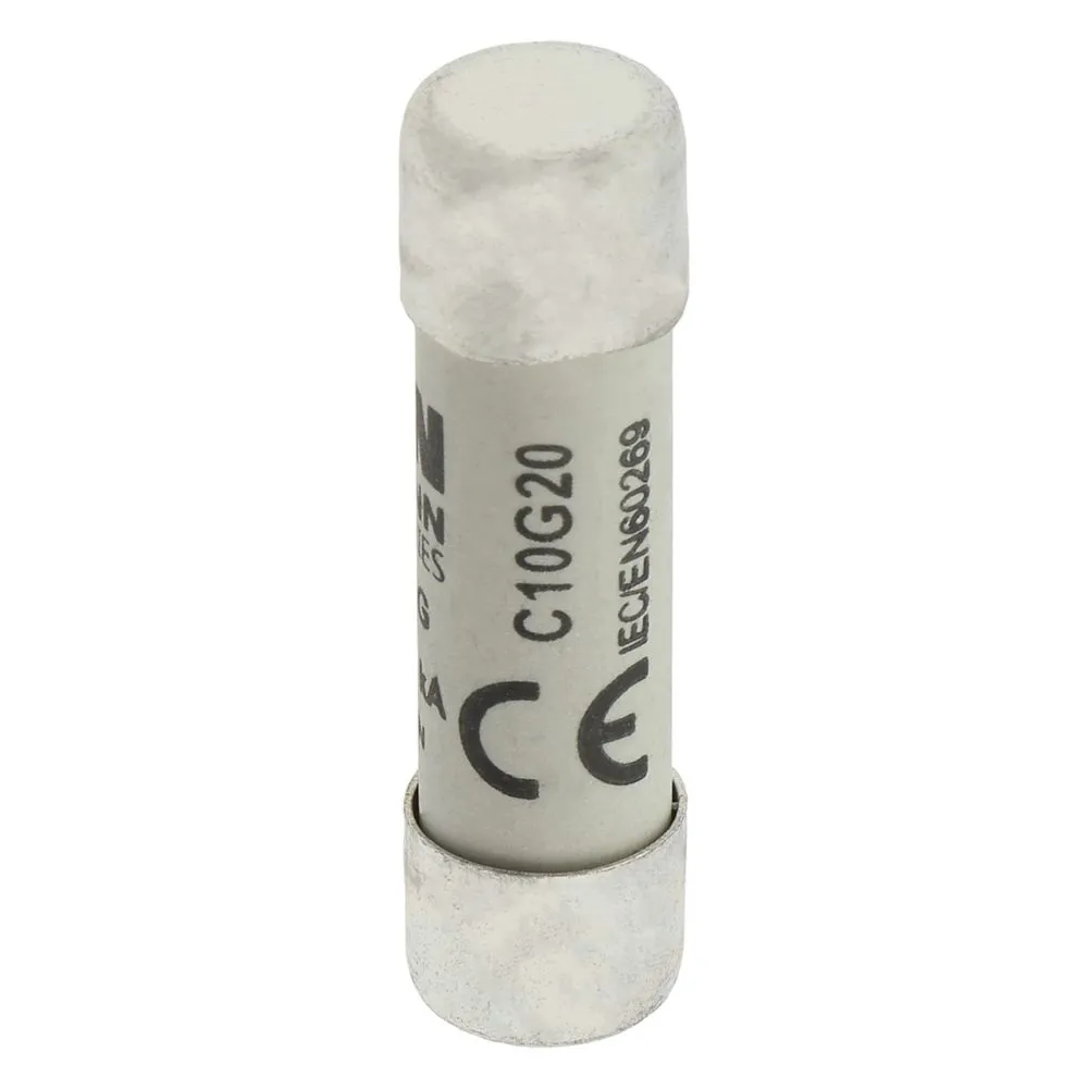 Eaton Electric CYLINDRICAL FUSE 10 x 38 20A GG 500V AC Pic_3