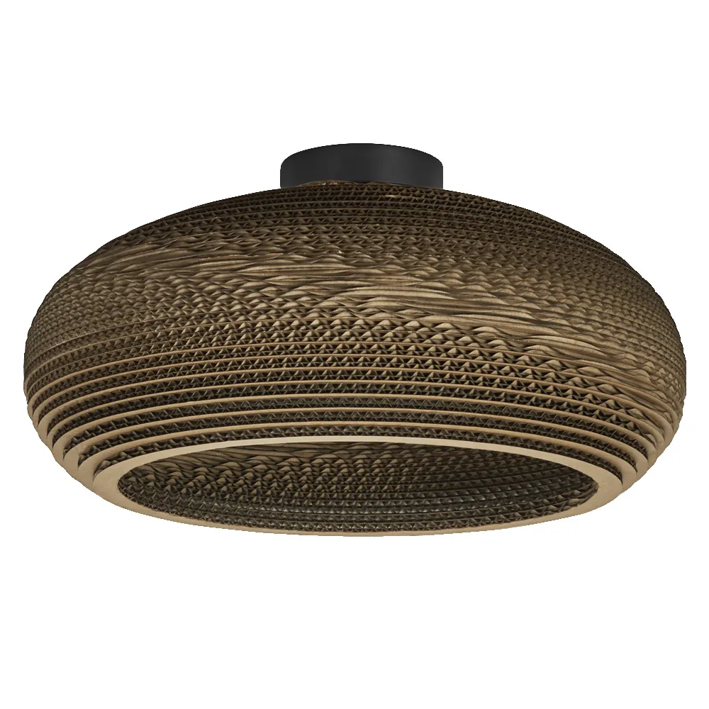 Ledvance Decor Cardboard Drop Ceiling E27 Brown Pic_1