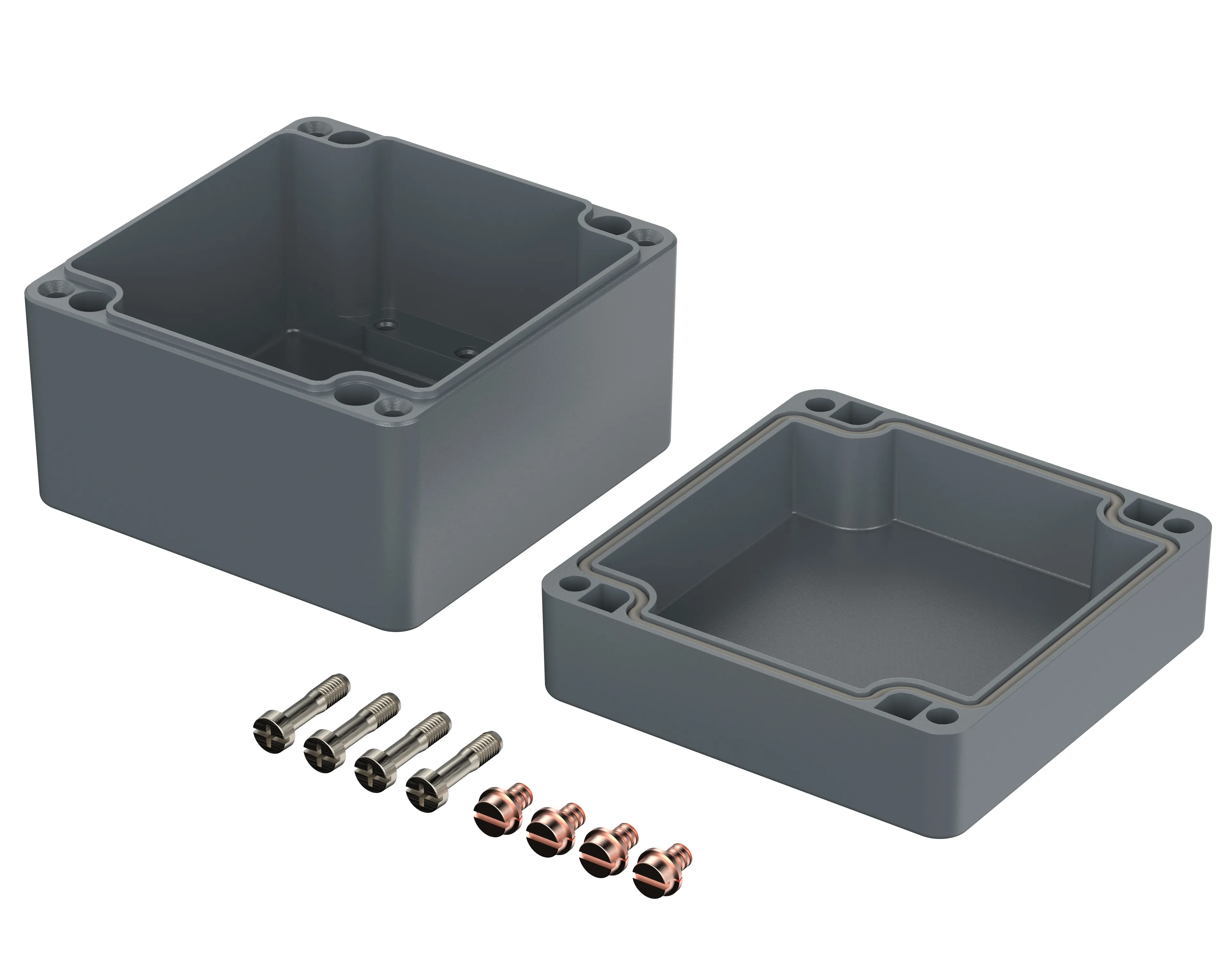 Bopla A 120   ALUMINIUM-GEHÄUSE  RAL 7001 Pic_1