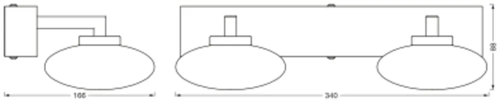 Ledvance SMART+ Wifi Orbis Wall Elypse IP44 340mm TW Pic_3