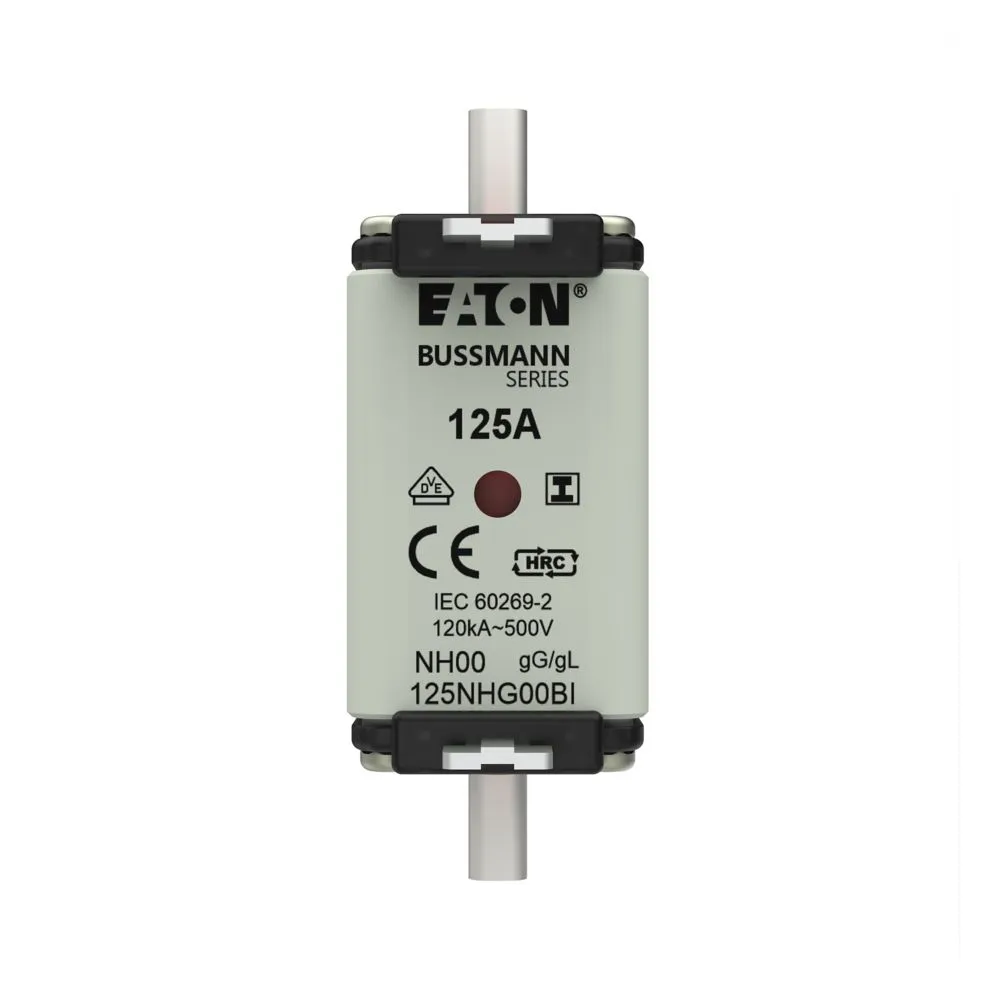 Eaton Electric NH-SICHERUNG 100A 500V GL/GG GRÖSSE 00 Pic_1