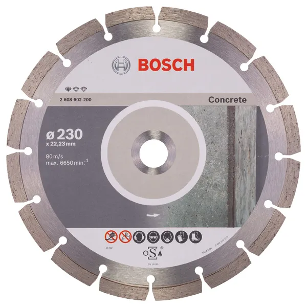 Bosch Diamanttrennscheibe Standard for Concrete Pic_2