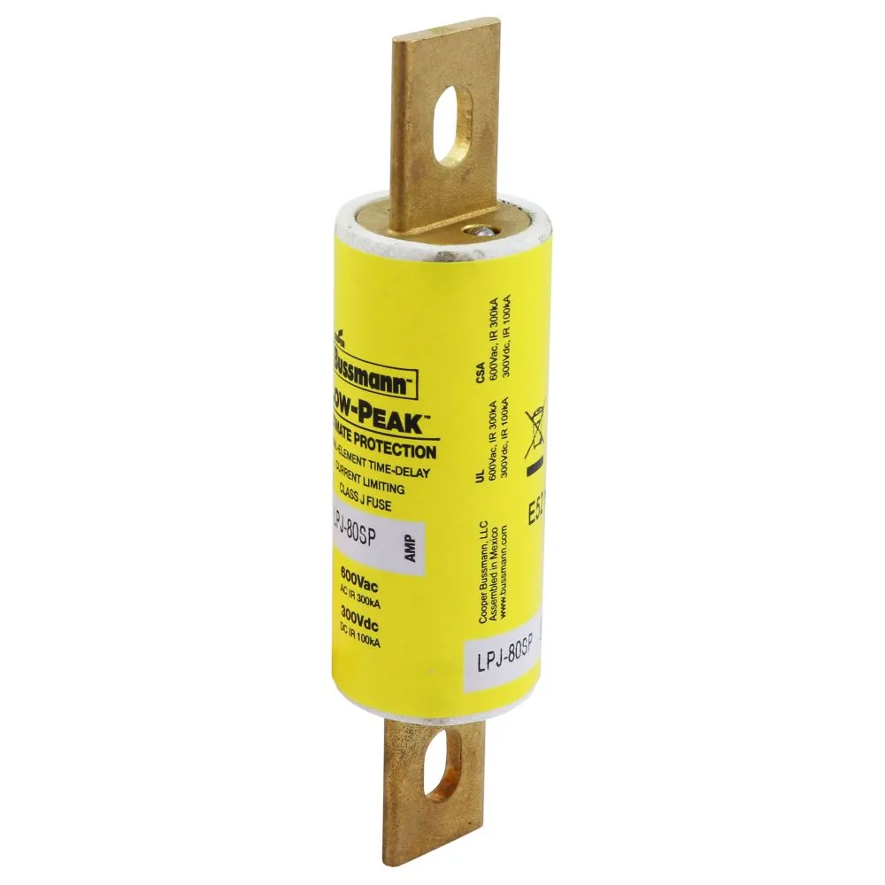 Eaton Electric LOW-PEAK CLASS J T/D LPJ-80SP Pic_1