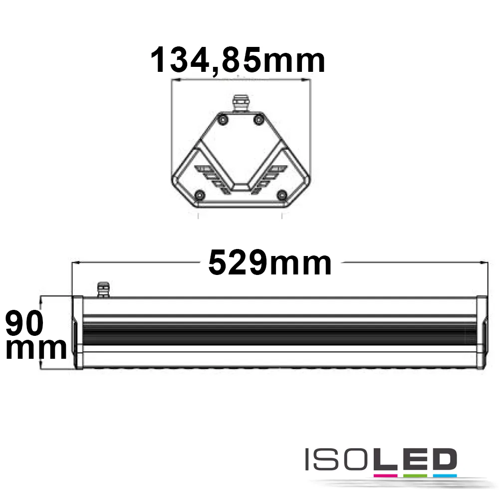 ISOLED LED Hallenleuchte LN 100W 60° Pic_1