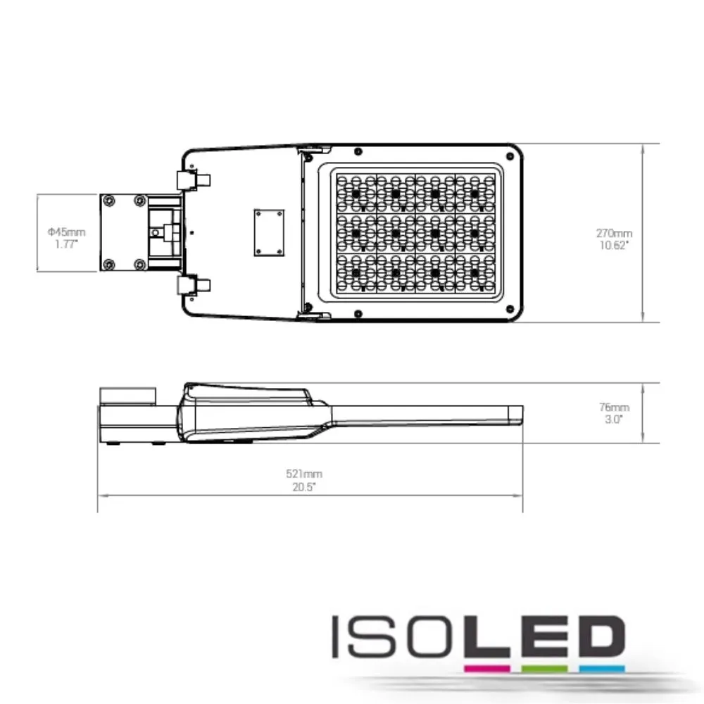 ISOLED LED Street Light GR60, 4000K Pic_1