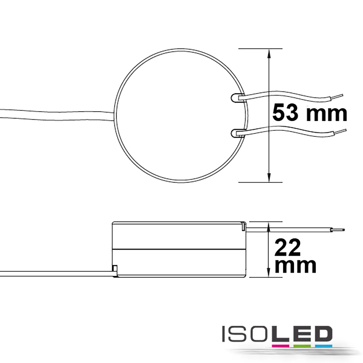 FIAI Handels GmbH LED Trafo 12V/DC, 0-8W, runde Pic_2