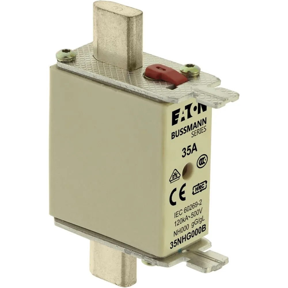 Eaton Electric NH-SICHERUNG 35 A 500 V GRÖSSE 000 GG MG Pic_2
