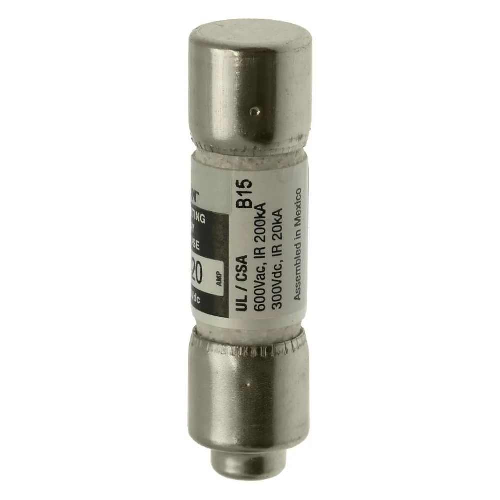 Eaton Electric CLASS CC TRÄGE SICHERUNG 20 AMP Pic_1