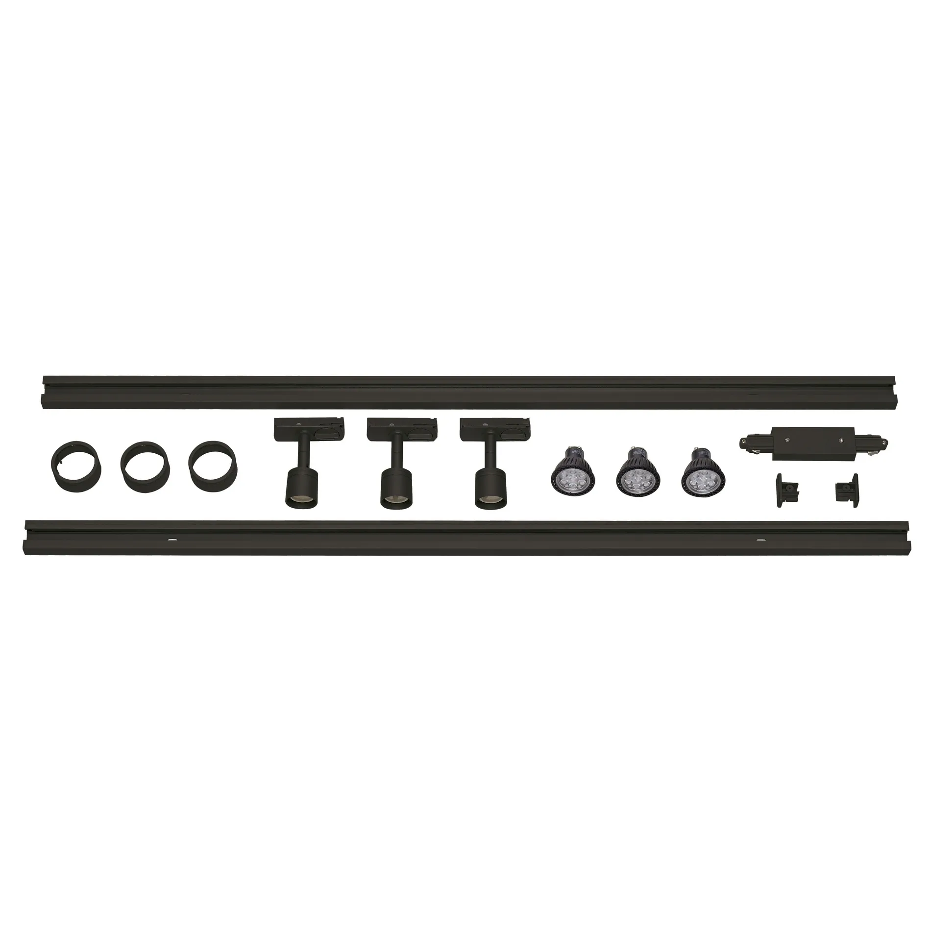 Slv PURI TRACK 1Ph. Triple Track Set schwarz Pic_1