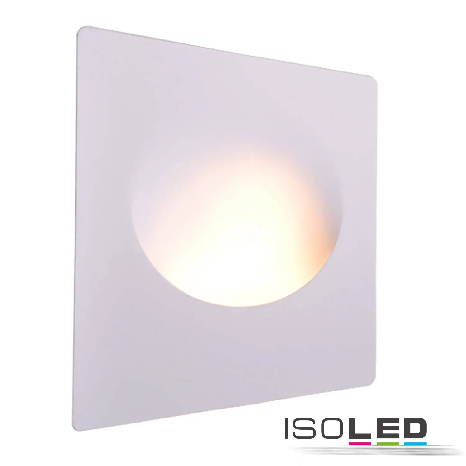 ISOLED Gips-Wand-Einbauleuchte, GU10 Pic_1