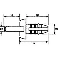 Hellermanntyton HTWD-R4-PA6-BU (1000) Pic_8