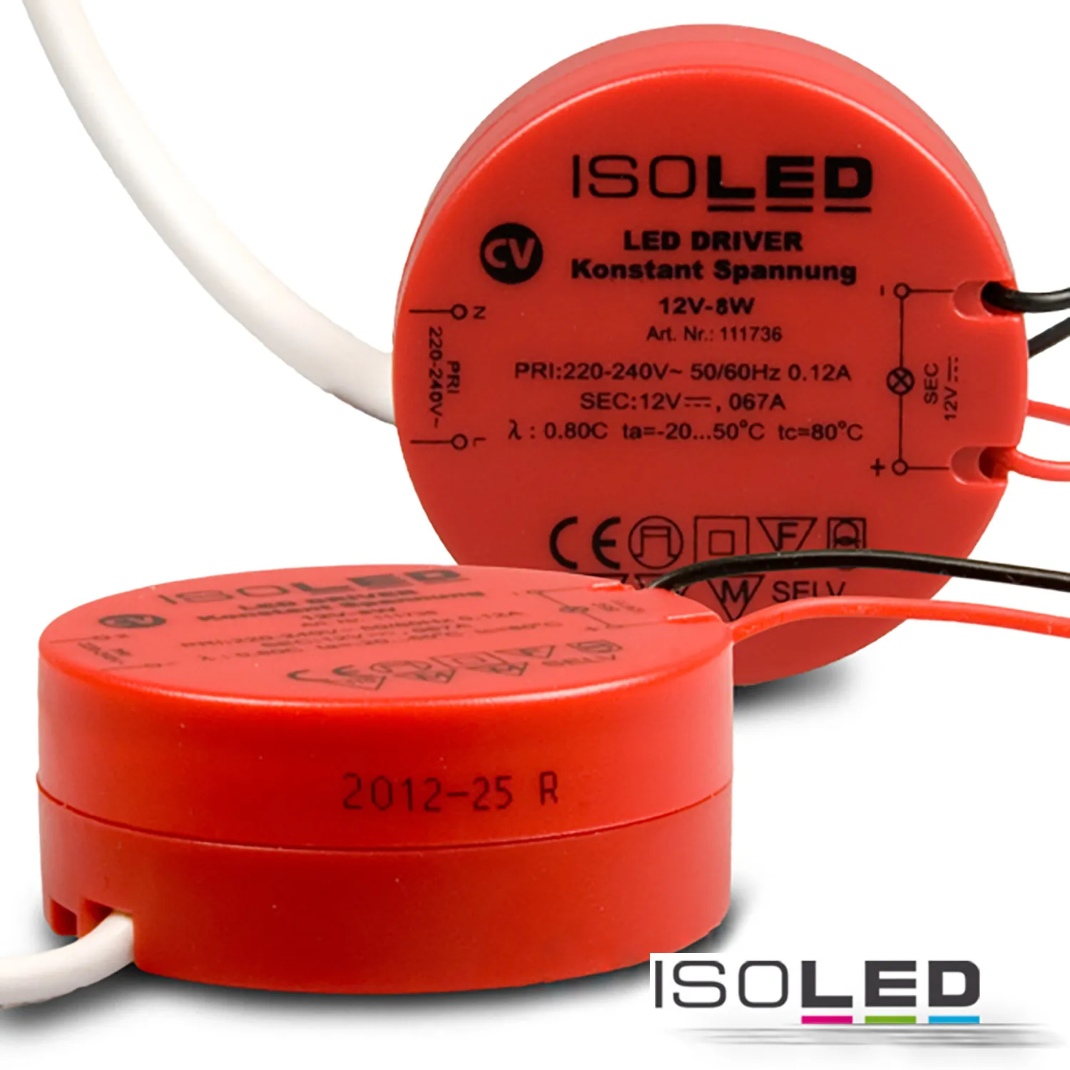 FIAI Handels GmbH LED Trafo 12V/DC, 0-8W, runde Pic_1