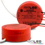 LED Trafo 12V/DC, 0-8W, runde