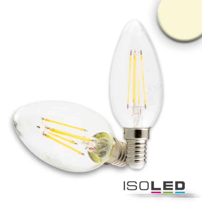 ISOLED E14 LED Kerze, 4W, klar Pic_1