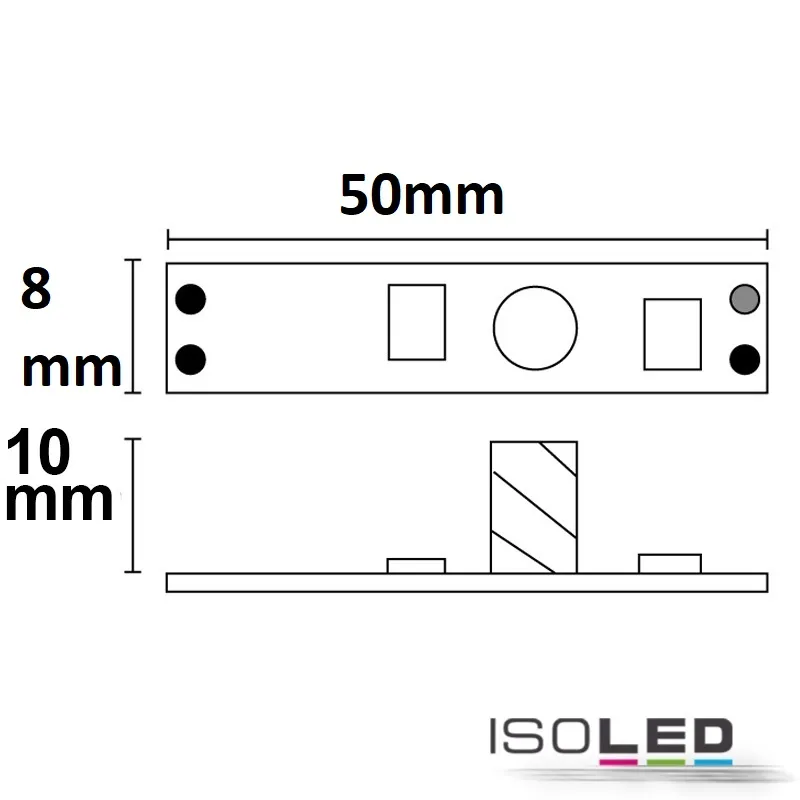 ISOLED LED Mini PWM-Dimmer zum Einbau Pic_2