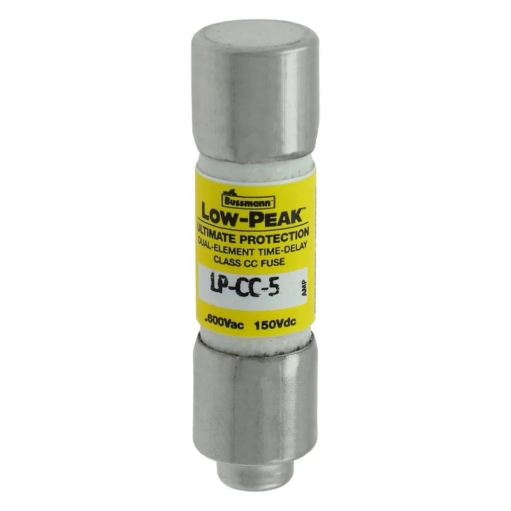 Eaton Electric LOW PEAK CC TRÄGE SICHERUNG 5 AMP Pic_2