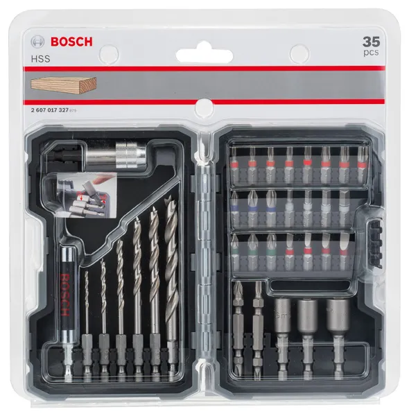 BOSCH ROBERT POWER TOOLS GMBH 35tlg. Bohrer- und Schrauberbit Set Pic_2
