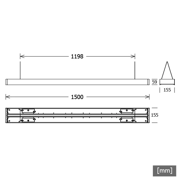 Lts MILA-P 308.1500.830/DALI silber Pic_2