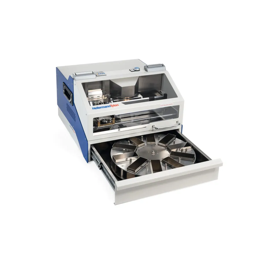 Hellermanntyton M-BOSS Compact Organiser-MET-BU/WH Pic_1