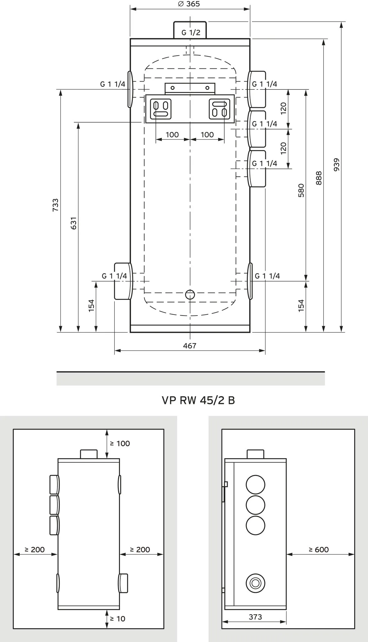 VAILLANT DEUTSCHLAND VP RW 45/2 B Pic_1