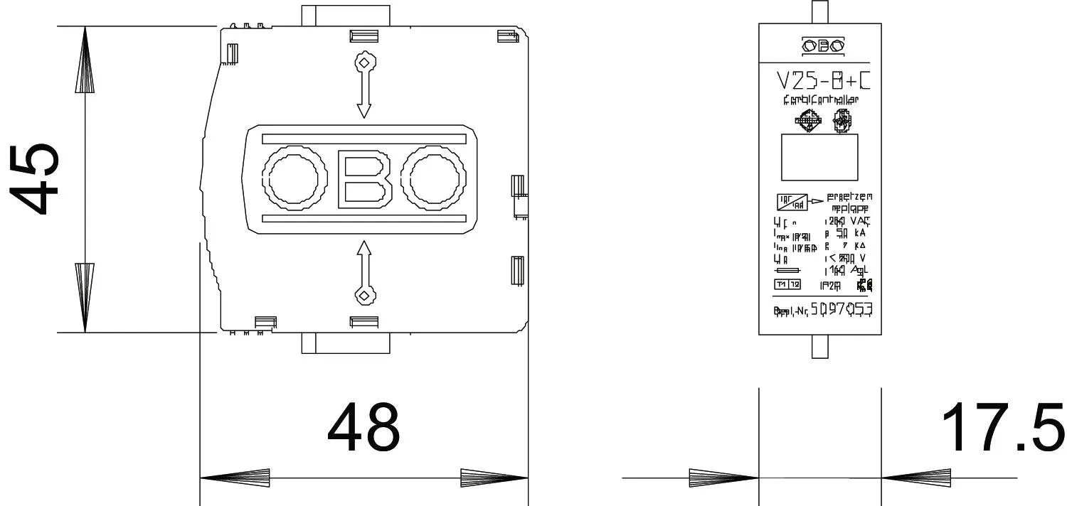 OBO Bettermann C 25-B+C 0 Pic_1