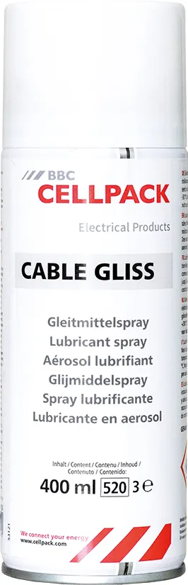 Cellpack CABLE GLISS/400ml/SPRAY Pic_1