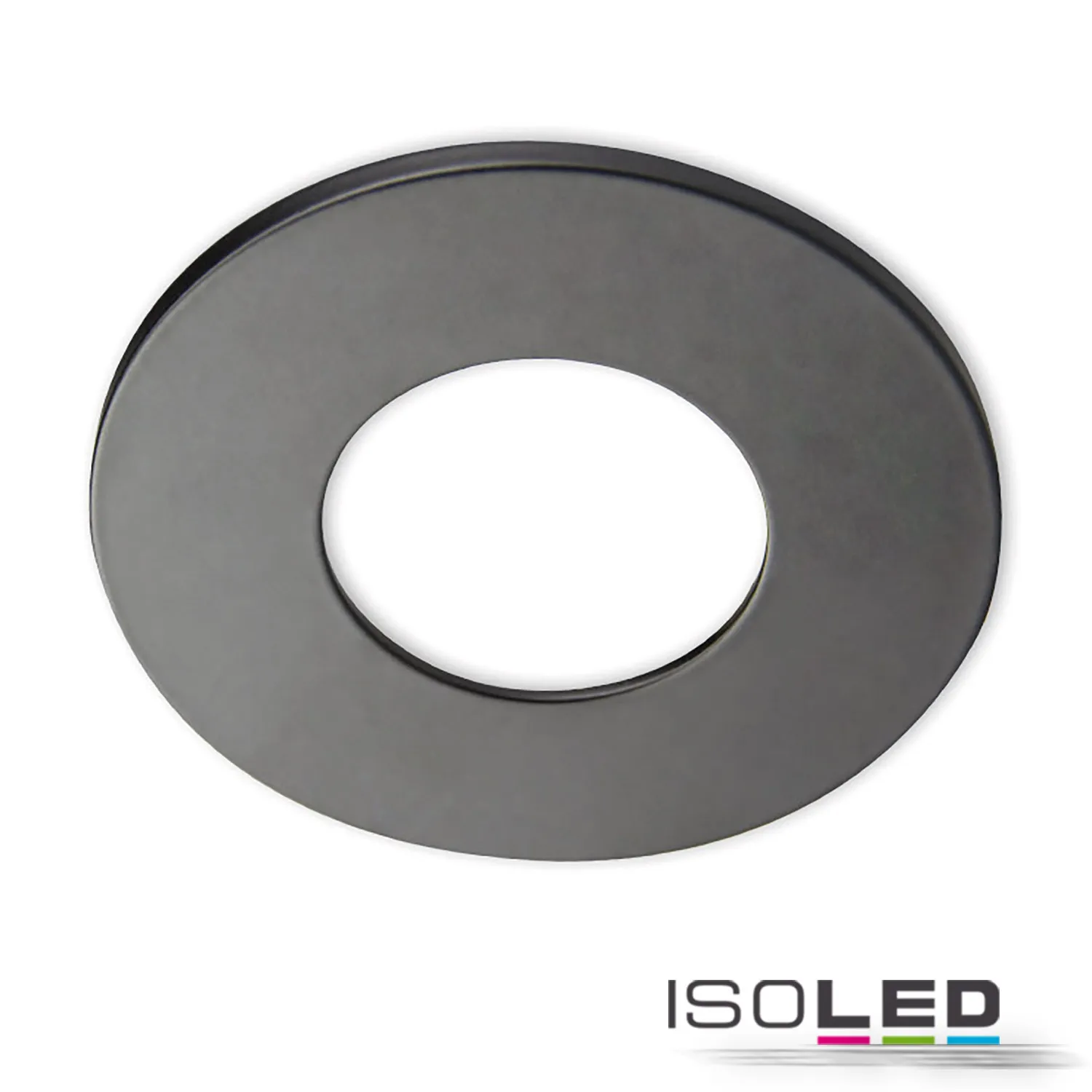 ISOLED Cover Aluminium rund schwarz Pic_1