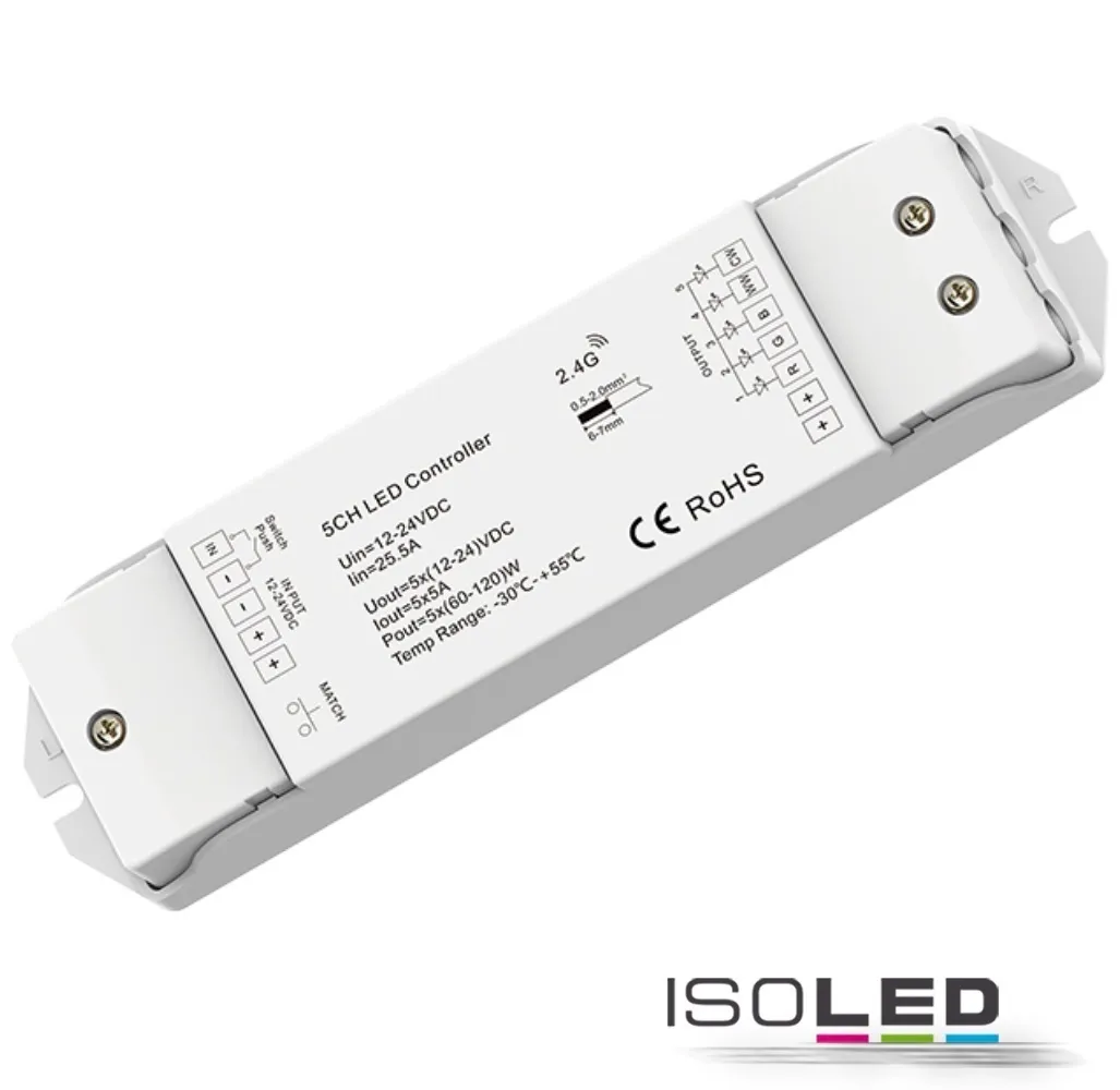 ISOLED Sys-Pro RGB+CCT Push/Funk Mesh Pic_1