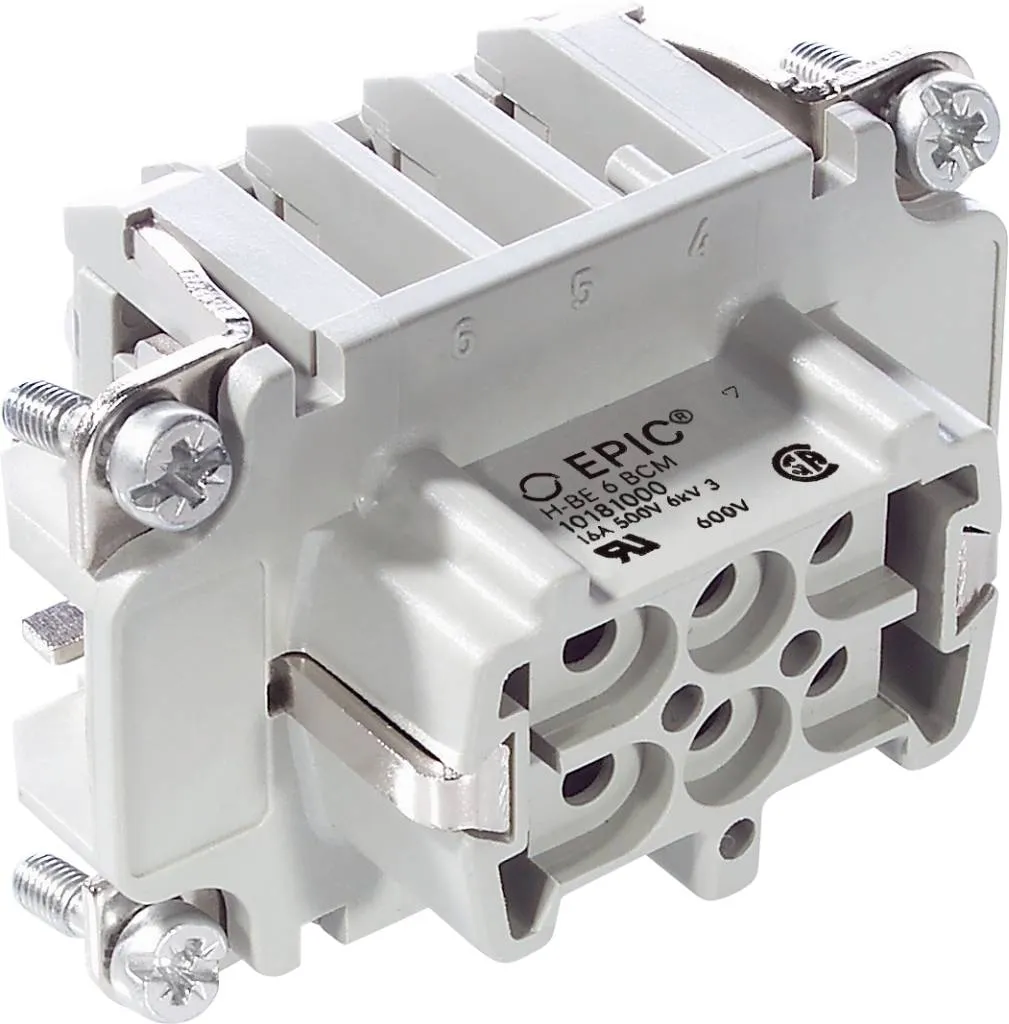 U.I. Lapp GmbH / Lappkabel H-BE 6 BCM STECKDOSENEINSATZ 500 Pic_1