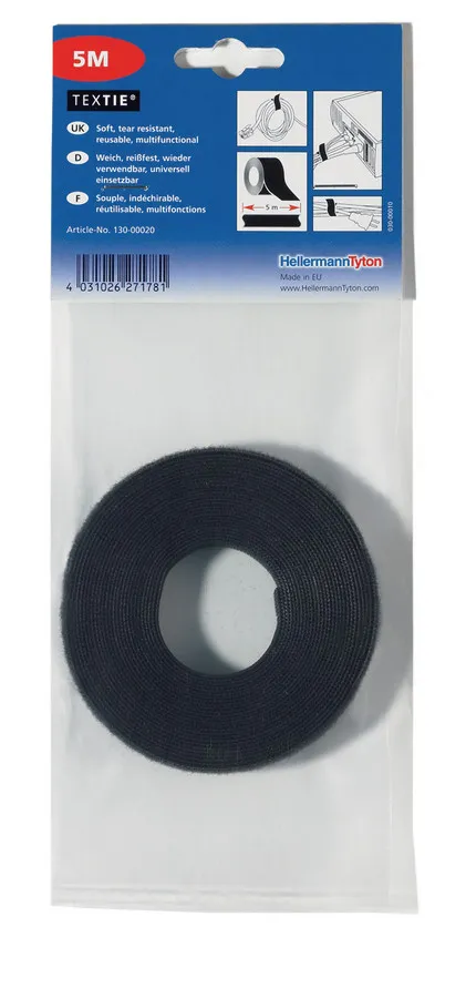 Hellermanntyton TEXTIE 25M-PA66/PP-BK Pic_2