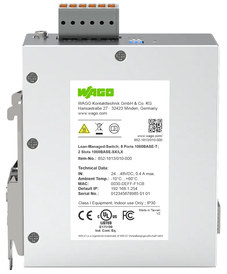 WAGO GMBH & CO. KG 852-1813/010-000 Pic_1