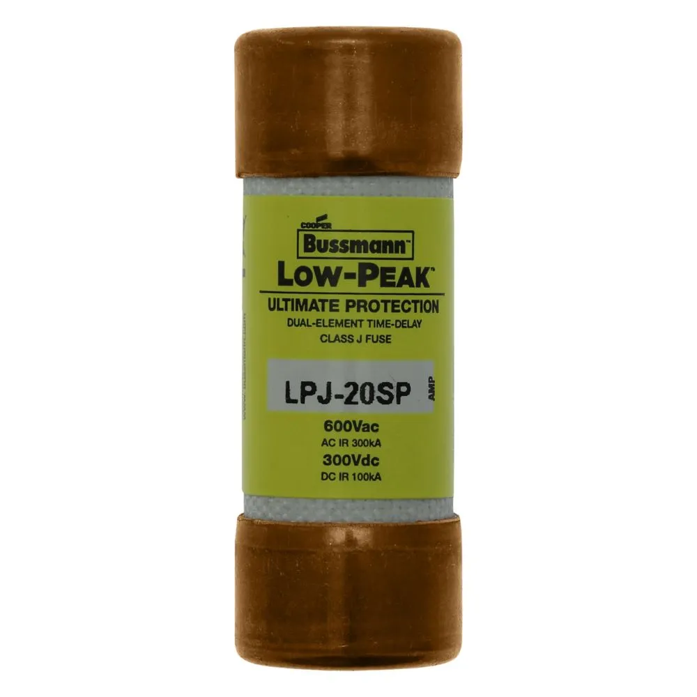 Eaton Electric LOW-PEAK CLASS J T/D LPJ-20SP Pic_1