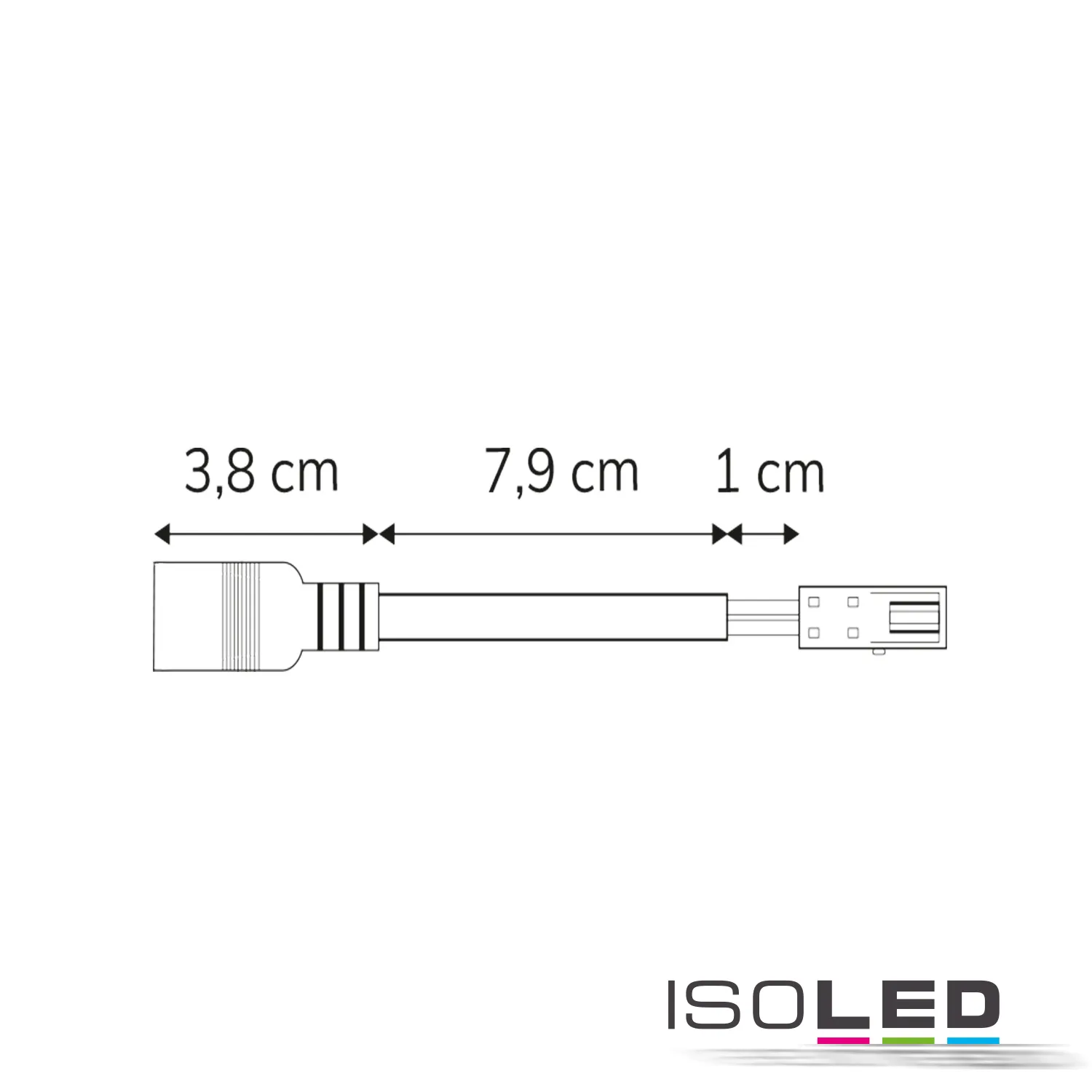 ISOLED Adapter Rundstecker Female auf MiniAmp Pic_2