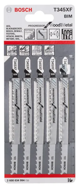 Bosch PRO T345XF, 132 mm, 5 pcs Pic_4