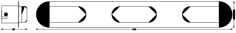 Ledvance SMART+ Wifi Orbis Wall Duplo IP44 450mm TW Pic_4