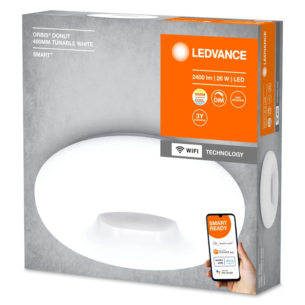 Ledvance SMART+ Wifi Orbis Donut White 400mm TW Pic_1