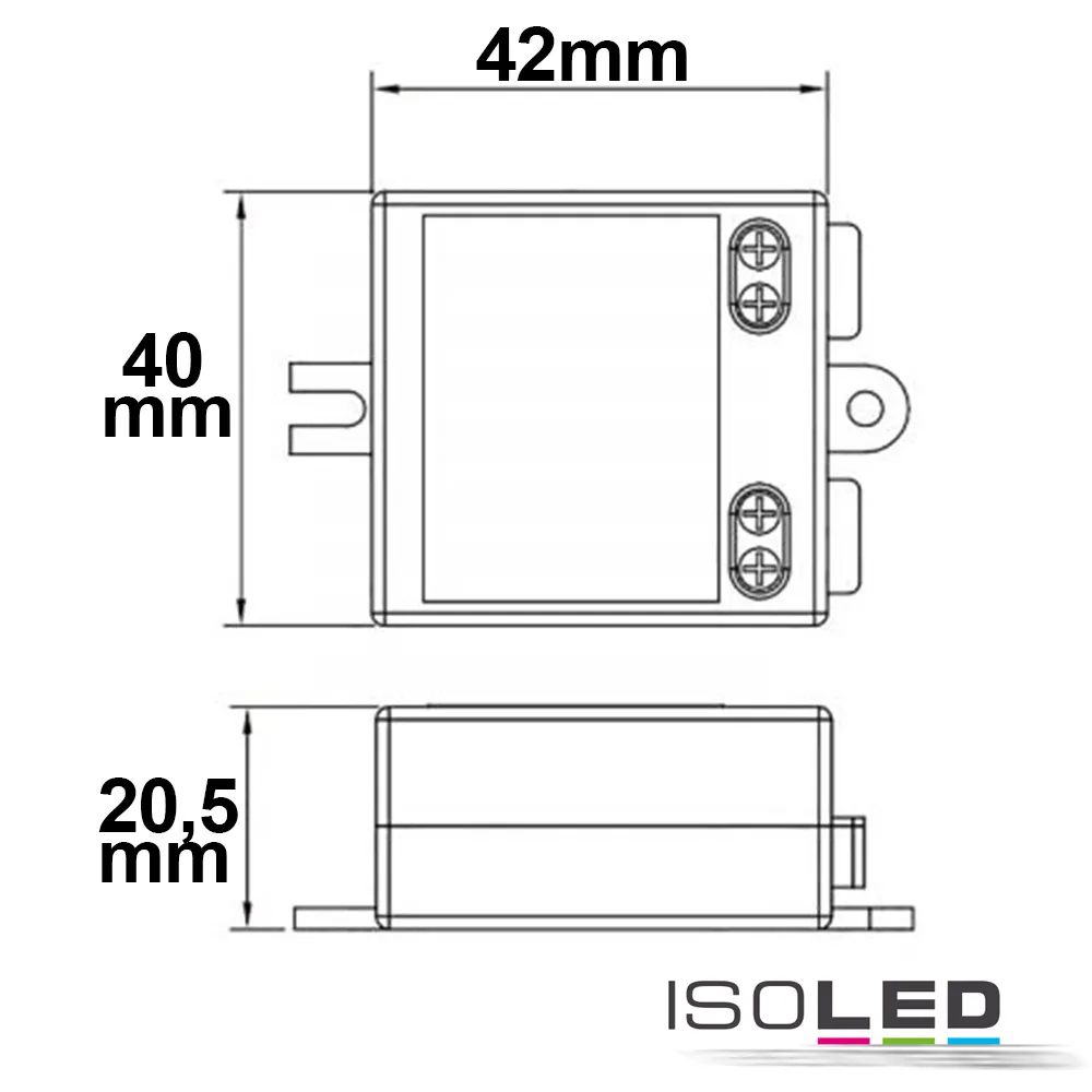 ISOLED LED Trafo 12V/DC, 0-10W, SELV Pic_1