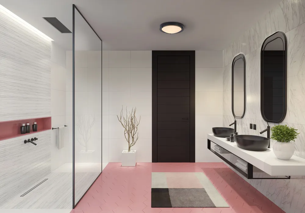 Ledvance Bathroom Ceiling 310mm E27 Black Pic_2