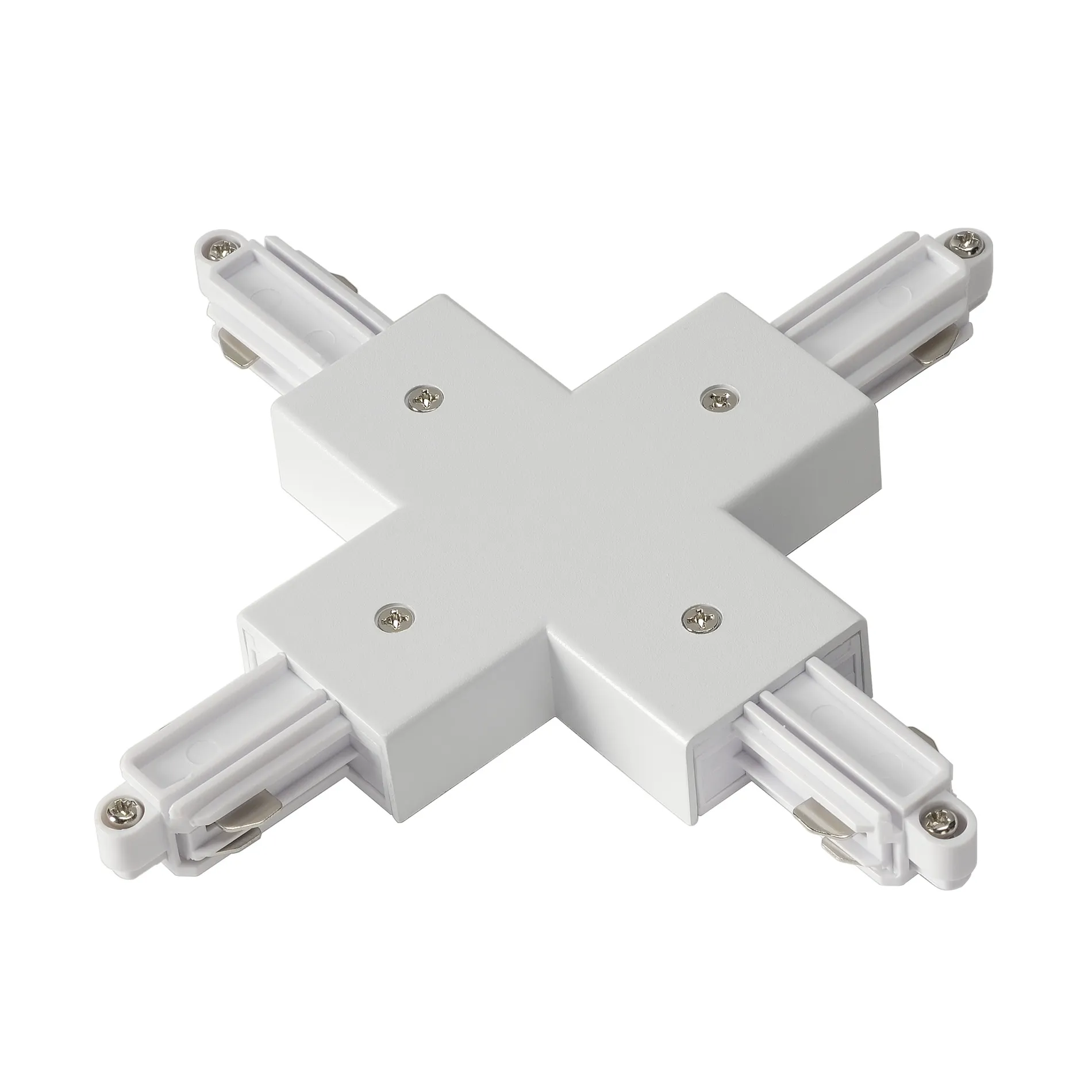 Slv 1~ A-Schiene X-Verbinder weiß Pic_1