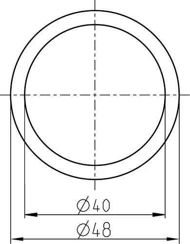 Bernstein ROHR 48X4X250 Pic_1