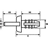 Hellermanntyton HTWD-R6-PA6-BK (250) Pic_5