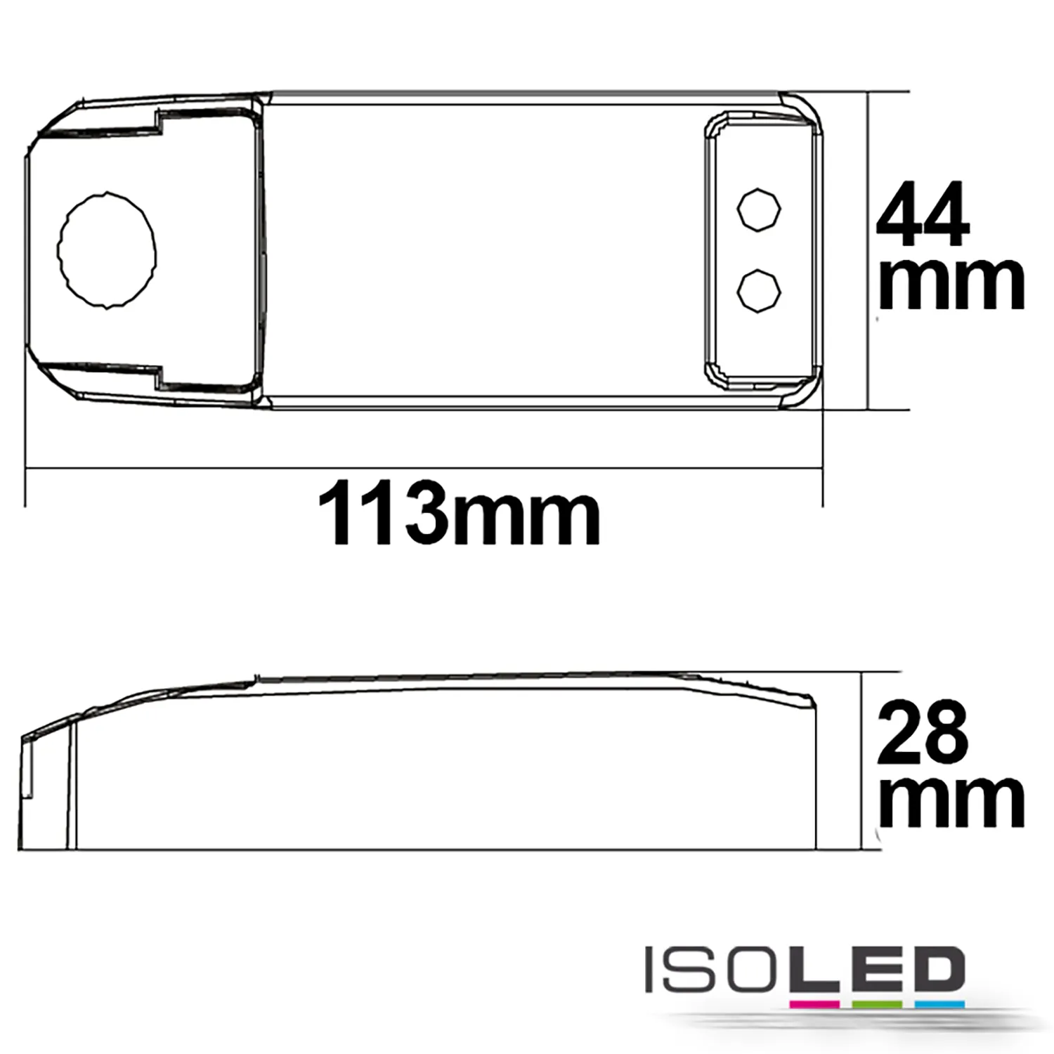 ISOLED LED Trafo 12V/AC, 0-70VA, dimmbar Pic_1