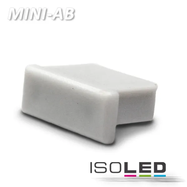 FIAI Handels GmbH Endkappe für Profil MINI-AB10 silber Pic_1