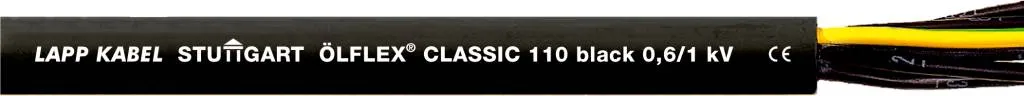 U.I. Lapp GmbH / Lappkabel ÖLFLEX® CLASSIC 110 Black 0,6/1kV 7G0,75 Pic_1